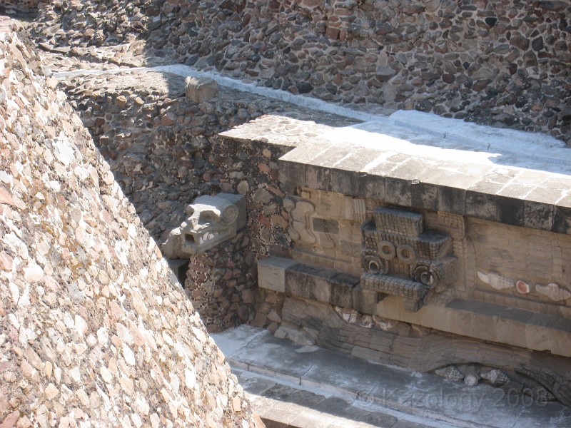 Mexico Pyramids - Mexico City 2009 0115.jpg - A trip to the Teotihuacan area of Mexico to visit the pyramids. A vast complex and a great climb to the top. This was followed by lunch in a cave, then a visit to the historical center of Mexico City. March 2009.